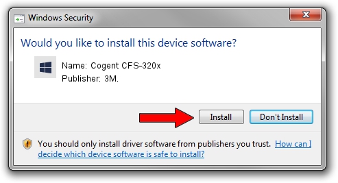 3M. Cogent CFS-320x driver installation 534311