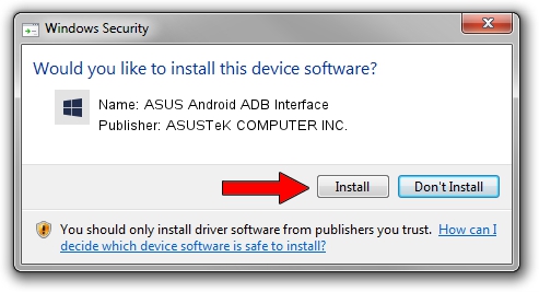 ASUSTeK COMPUTER INC. ASUS Android ADB Interface driver download 1838150