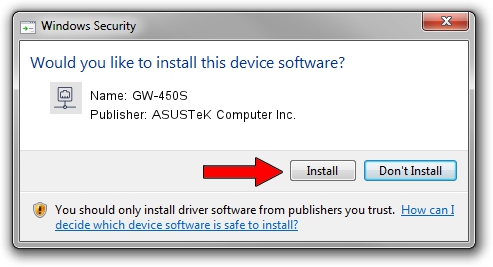 ASUSTeK Computer Inc. GW-450S driver installation 4455939