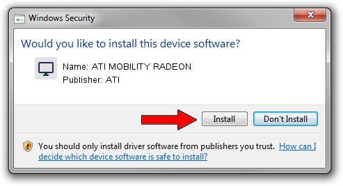 ATI ATI MOBILITY RADEON driver download 2021735