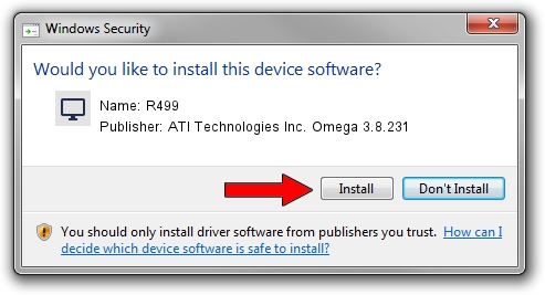 ATI Technologies Inc. Omega 3.8.231 R499 driver download 1610208