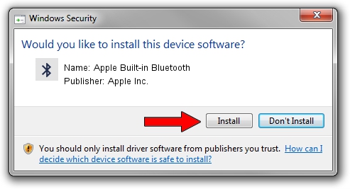 Apple Inc. Apple Built-in Bluetooth driver download 1197125