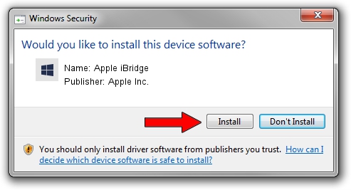 Apple Inc. Apple iBridge driver installation 3760400