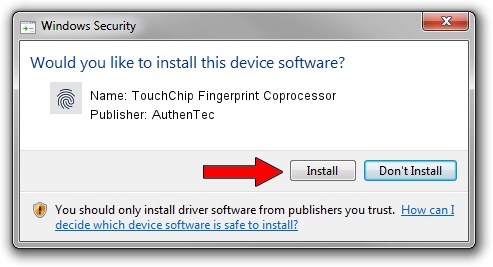 Authentec fingerprint driver что это