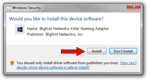 Bigfoot Networks, Inc. Bigfoot Networks Killer Gaming Adapter driver installation 2014523