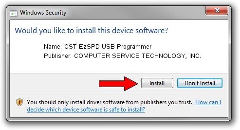 COMPUTER SERVICE TECHNOLOGY, INC. CST EzSPD USB Programmer driver download 676974