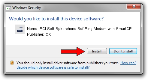 CXT PCI Soft Spkerphone SoftRing Modem with SmartCP setup file 1474626