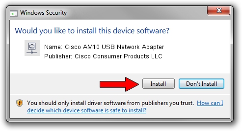 Cisco Consumer Products LLC Cisco AM10 USB Network Adapter driver download 1022547