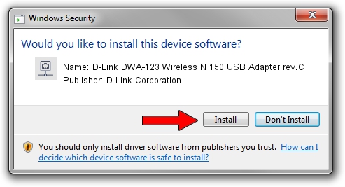 D-Link Corporation D-Link DWA-123 Wireless N 150 USB Adapter rev.C driver download 246347