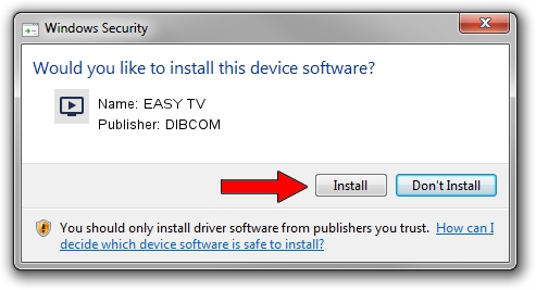 DIBCOM EASY TV driver installation 934776