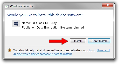 Data Encryption Systems Limited DESlock DESkey setup file 1012304