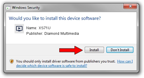 Diamond Multimedia XS71U driver installation 4048575