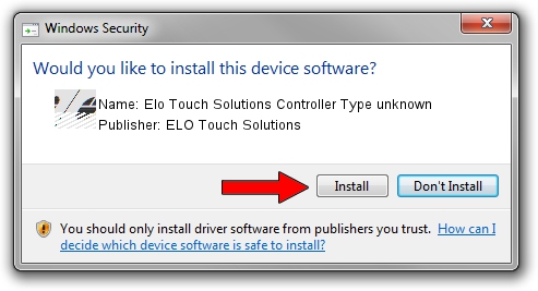 ELO Touch Solutions Elo Touch Solutions Controller Type unknown driver download 3981146