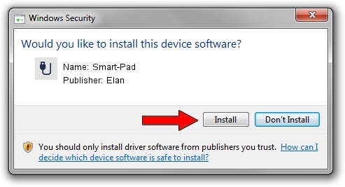 Elan Smart-Pad setup file 171018