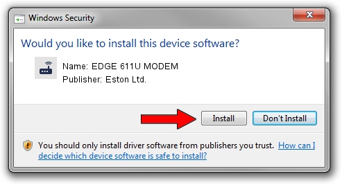 Eston Ltd. EDGE 611U MODEM driver download 1581563