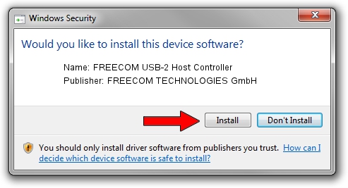 FREECOM TECHNOLOGIES GmbH FREECOM USB-2 Host Controller setup file 1800595