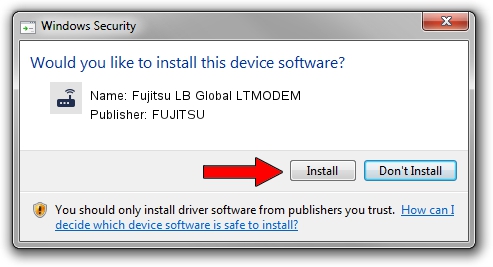 FUJITSU Fujitsu LB Global LTMODEM driver installation 1025080