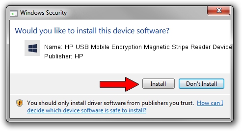 HP HP USB Mobile Encryption Magnetic Stripe Reader Device driver download 4547011