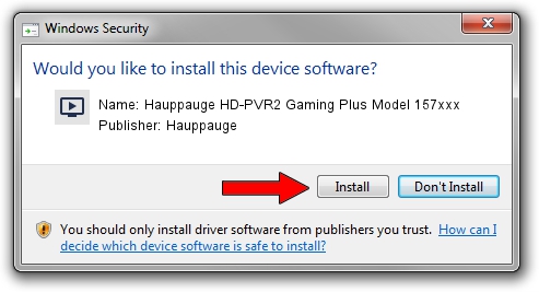 Hauppauge Hauppauge HD-PVR2 Gaming Plus Model 157xxx setup file 3784664