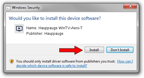 Hauppauge Hauppauge WinTV-Aero-T setup file 1167685