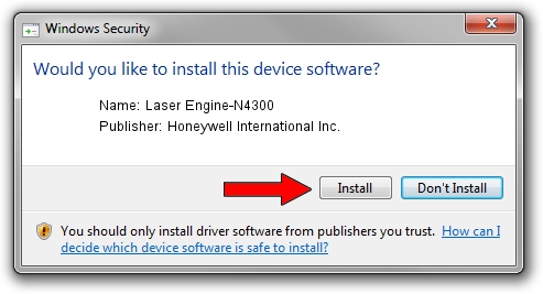 Honeywell International Inc. Laser Engine-N4300 driver download 4436443