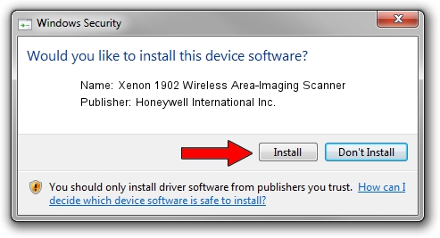 Honeywell International Inc. Xenon 1902 Wireless Area-Imaging Scanner setup file 1006806