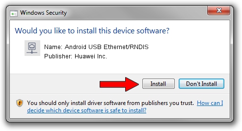 Huawei Inc. Android USB Ethernet/RNDIS driver download 2721929