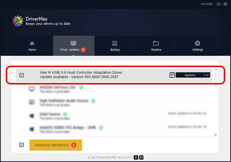 Intel R Corporation Intel R USB 3.0 Host Controller Adaptation Driver driver installation 2419802 using DriverMax