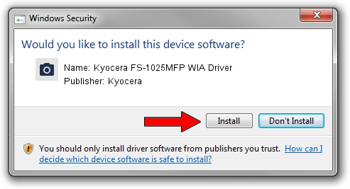 Kyocera Kyocera FS-1025MFP WIA Driver setup file 703618