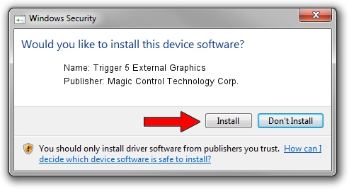 Magic Control Technology Corp. Trigger 5 External Graphics driver download 1106464