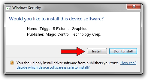 Magic Control Technology Corp. Trigger 5 External Graphics driver download 3340