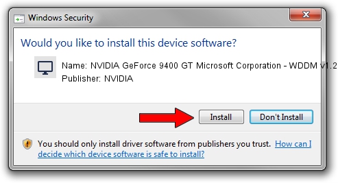 Download And Install Nvidia Nvidia Geforce 9400 Gt Microsoft Corporation Wddm V1 2 Driver Id