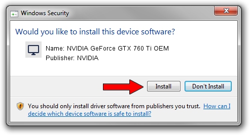 NVIDIA NVIDIA GeForce GTX 760 Ti OEM driver download 3715395