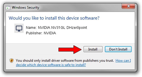 NVIDIA NVIDIA NV31GL DHzer0point setup file 956005