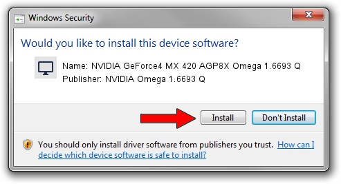 NVIDIA Omega 1.6693 Q NVIDIA GeForce4 MX 420 AGP8X Omega 1.6693 Q driver installation 2108778