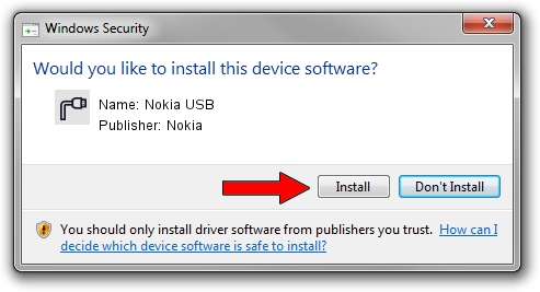 Nokia Nokia USB driver installation 1190211