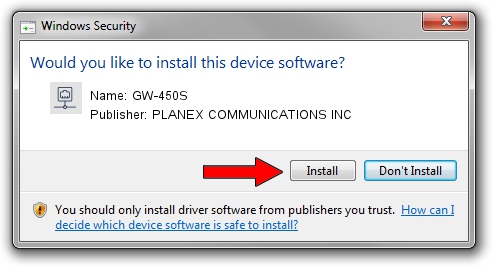 PLANEX COMMUNICATIONS INC GW-450S driver download 3739718