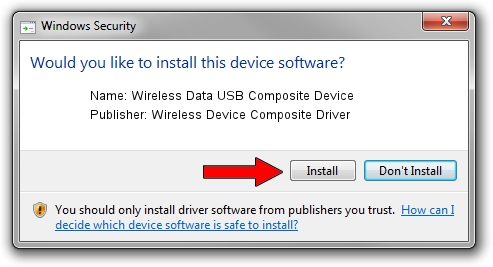 Wireless Device Composite Driver Wireless Data USB Composite Device driver installation 2313646