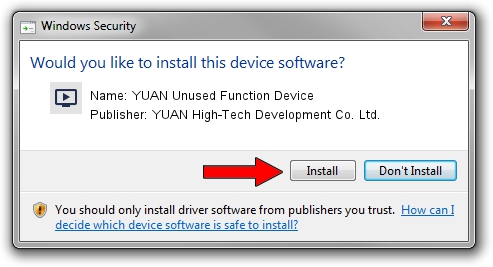 YUAN High-Tech Development Co. Ltd. YUAN Unused Function Device setup file 1147691